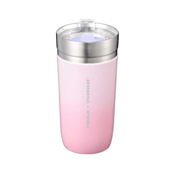 Stanley + Starbucks Korea Cherry Blossom stainless steel tumbler 473ml (16oz) - Picture 12 of 12